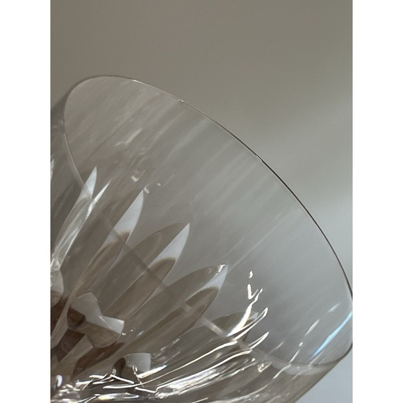 6 x Baccarat Auteuil Claret Wine Glasses Crystal France Vintage Barware - Picture 4 of 4